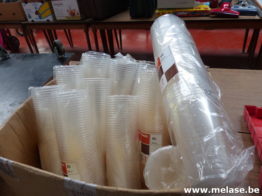 Plastiek bekers 