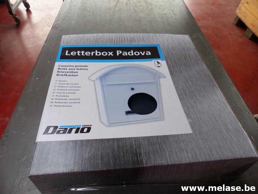 Brievenbus "Dario Tools - grijs"