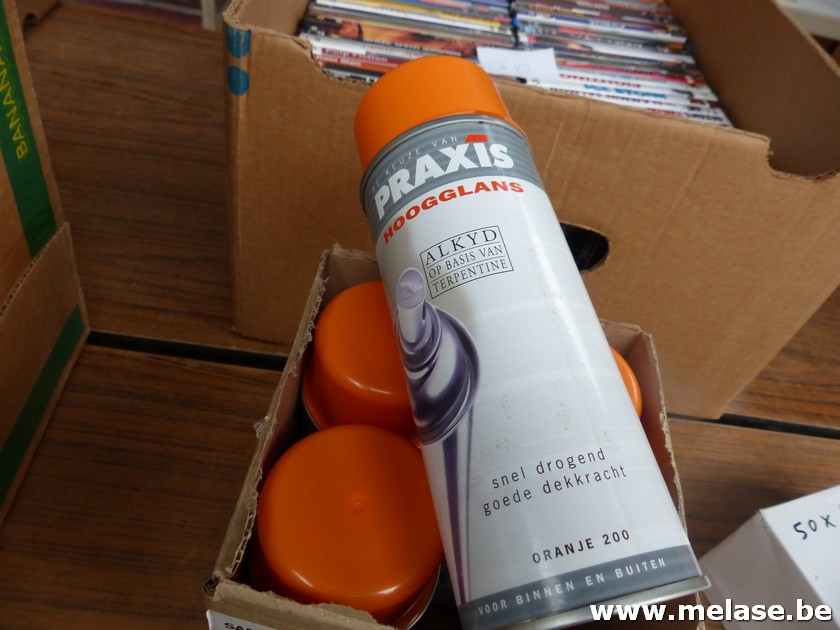 Hoogglans "Praxis - oranje"