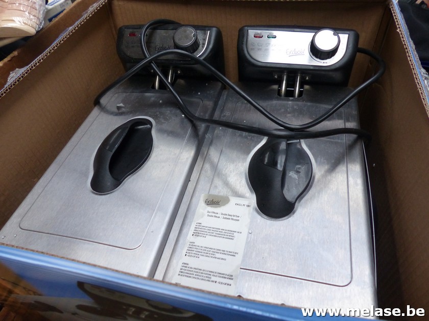 Dubbele friteuse "Exclusive"