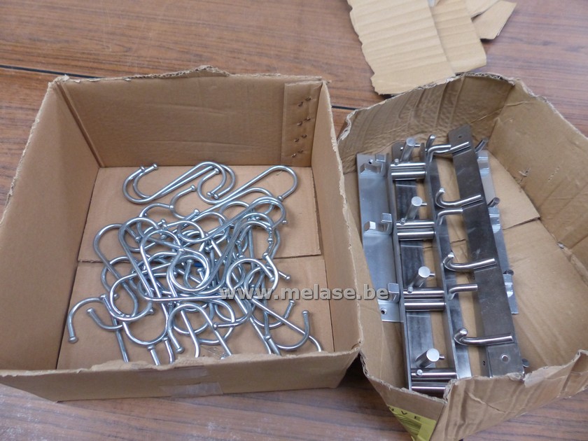 Kledingophanghaken "inox"