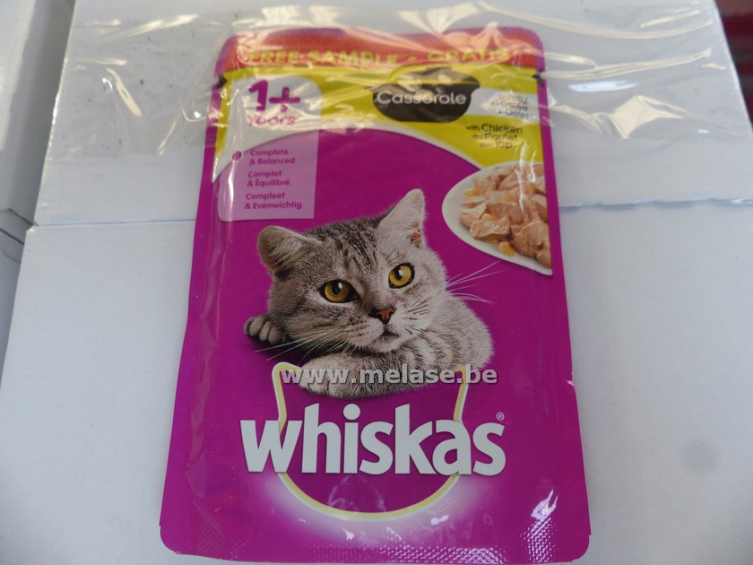 Kattenvoeding "Whiskas"