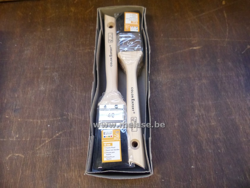 Platte borstel "40mm"