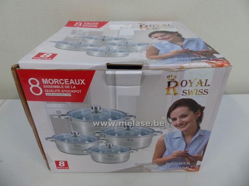 Kookpottenset "Royal Swiss"