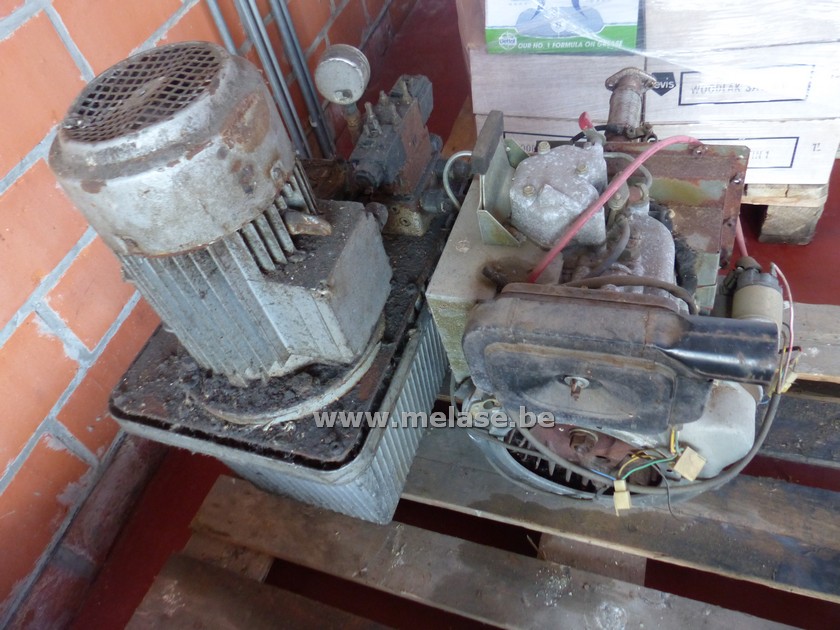 Dieselmotor + hydro bak