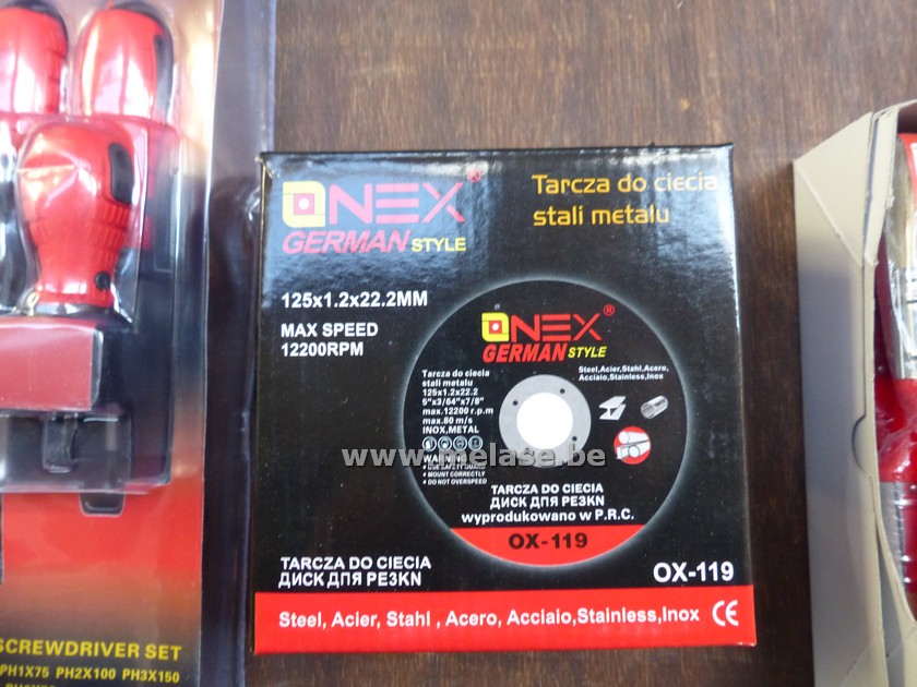 Snijschijf "Onex"