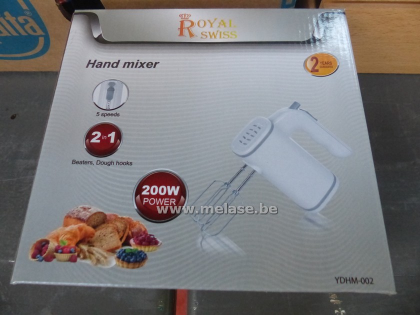 Handmixer "Royal Swiss"