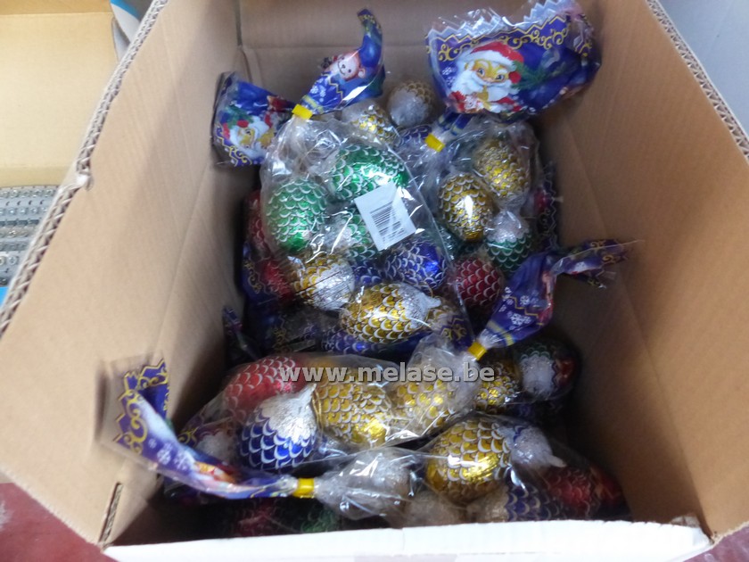 Kerstchocolade "dennenappels"