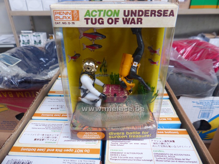Diverse aquariumdecoratie