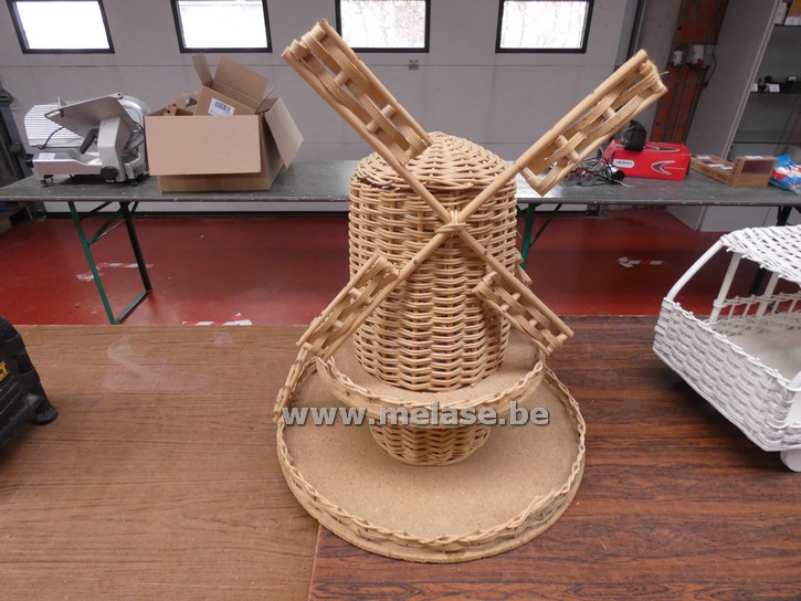 Doopsuikerstaander "molen"