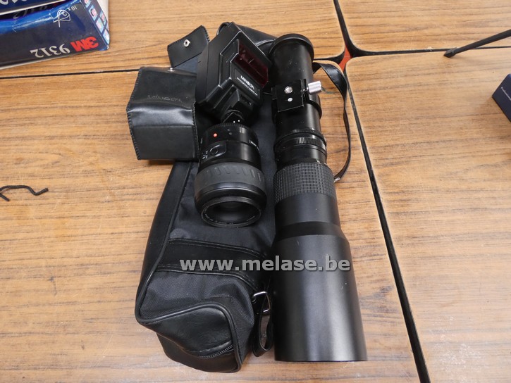 Lenzen + flits "Minolta"