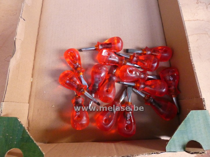Schroevendraaiers "rood"