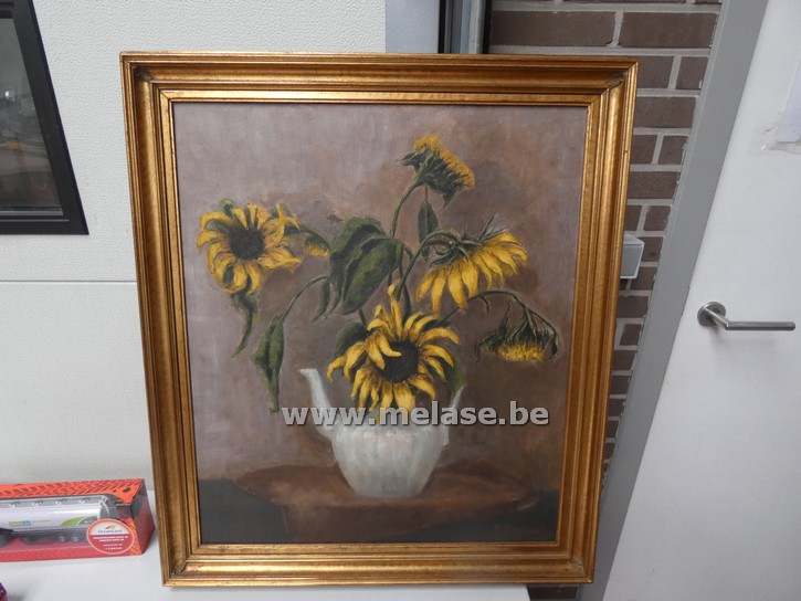 Schilderij "Zonnebloemen"