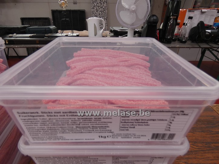 Snoep "vruchtensticks - aardbei"