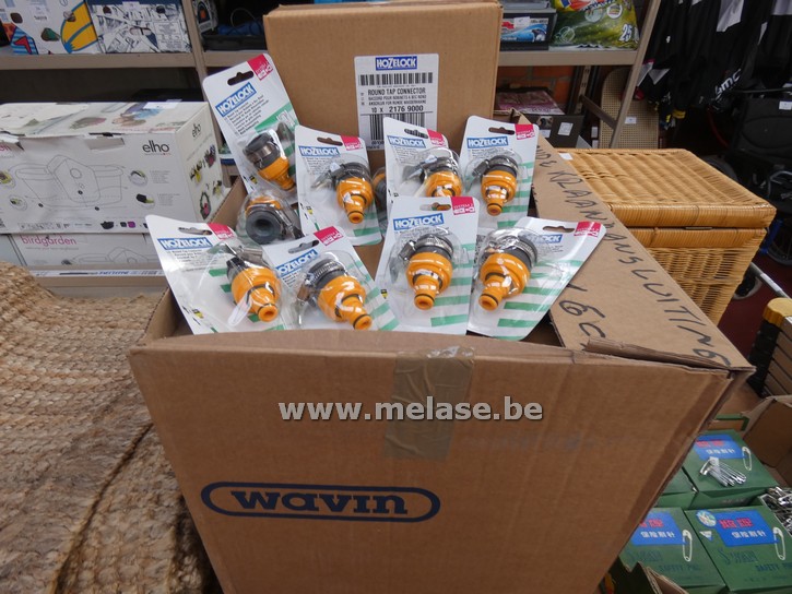 Kraanaansluitingen "Hozelock"