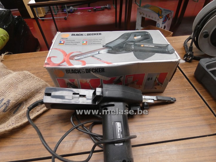 Elec. vijl "Black & Decker"
