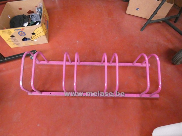 Fietsenrek "roze"