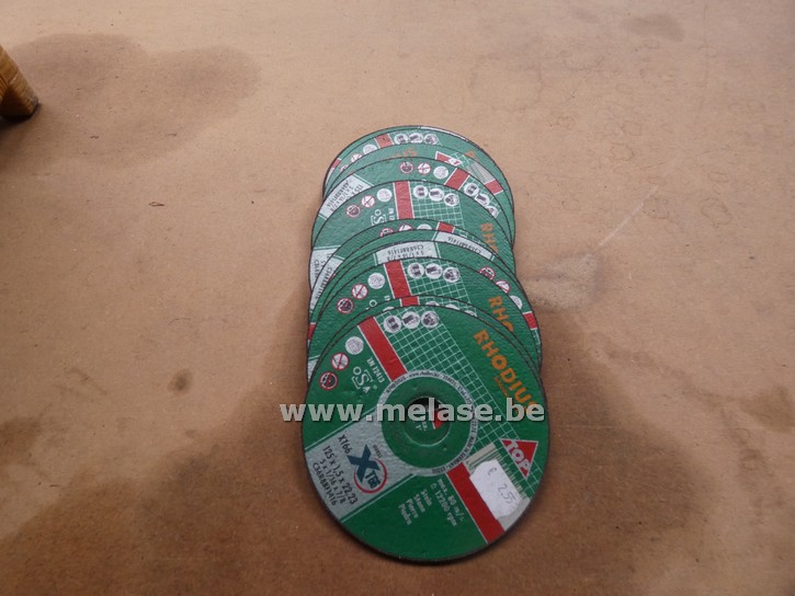 Steenslijpschijven "Rhodius"