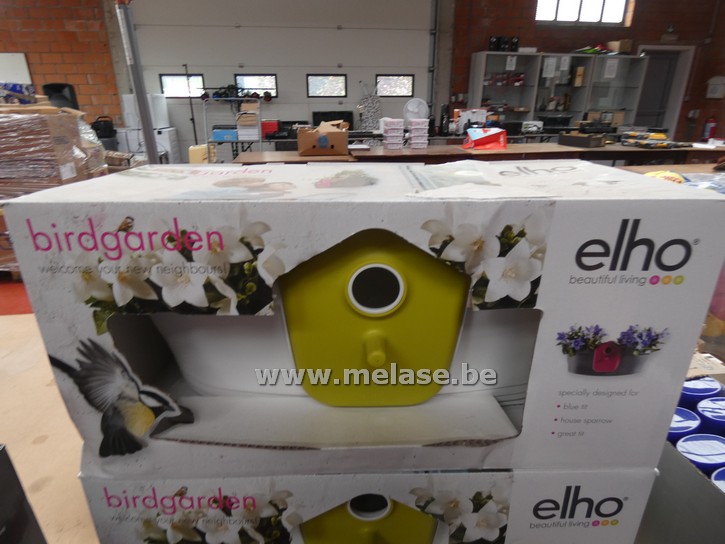 Bloembak met nestkastje "Birdgarden"