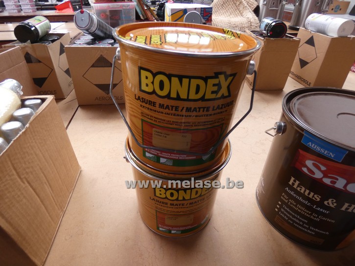 Houtbescherming "Bondex - lichte eik"