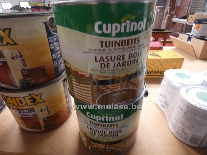 Houtbescherming "Cuprinol - groen"