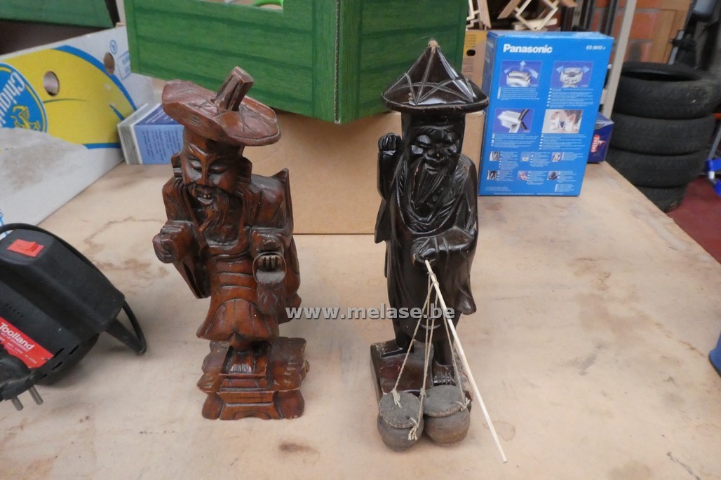 Houtsnijwerk "Indonesisch"