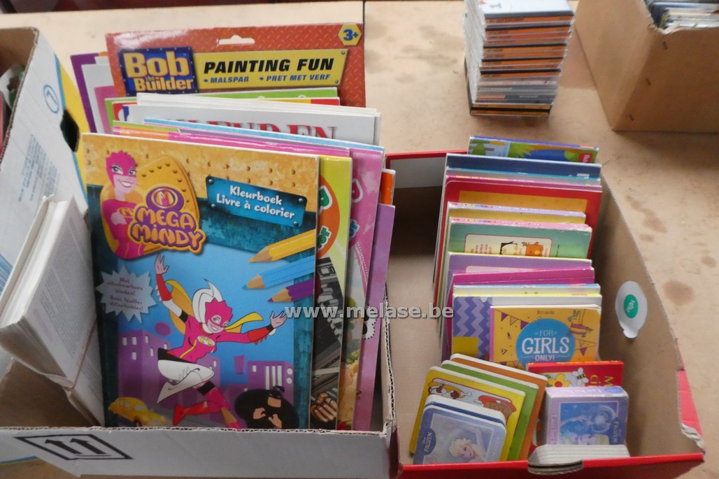 Doos kinderboeken