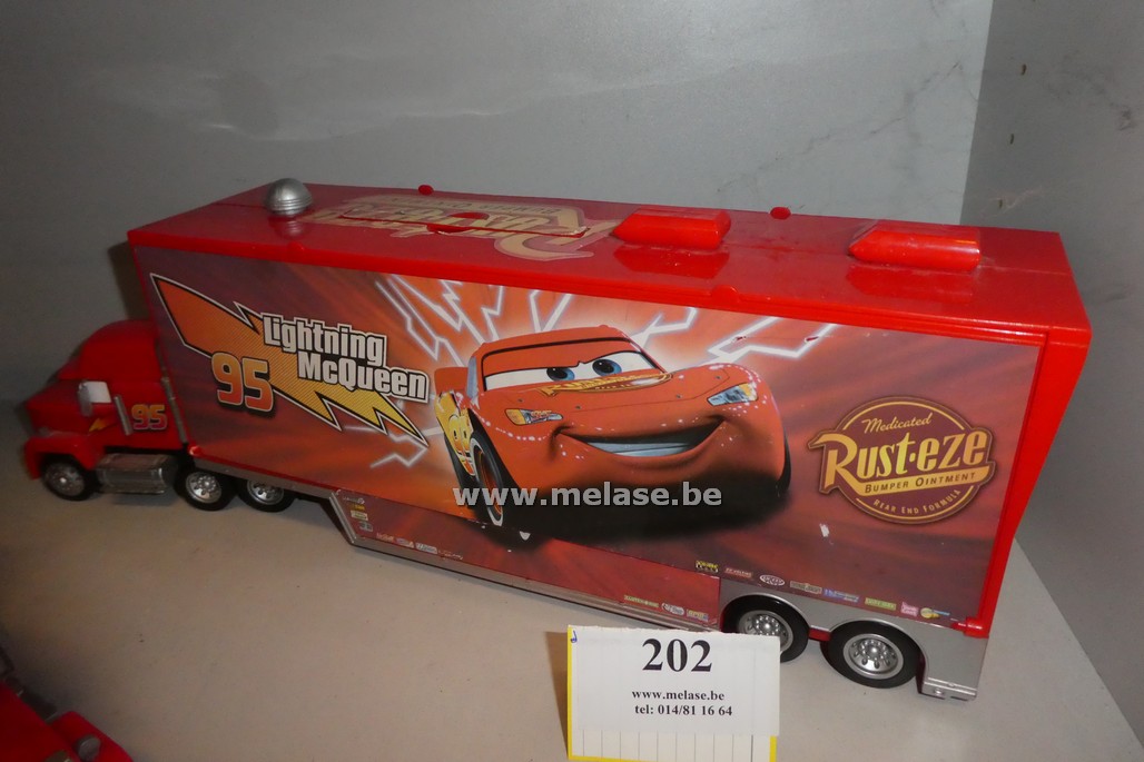 Speelgoedvrachtwagen "Lightning McQueen"