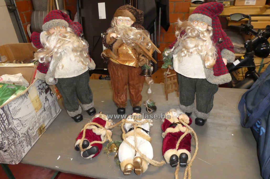 Kerstvaria "kerstmannen"