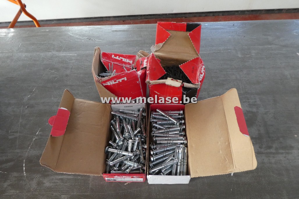 Bouten - nagels en vijzen "Hilti"