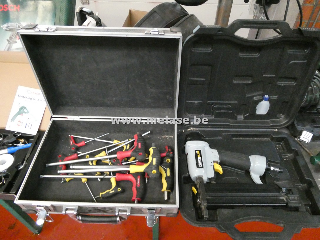 Pneumatisch niet/nagelpistool "PowerPlus"