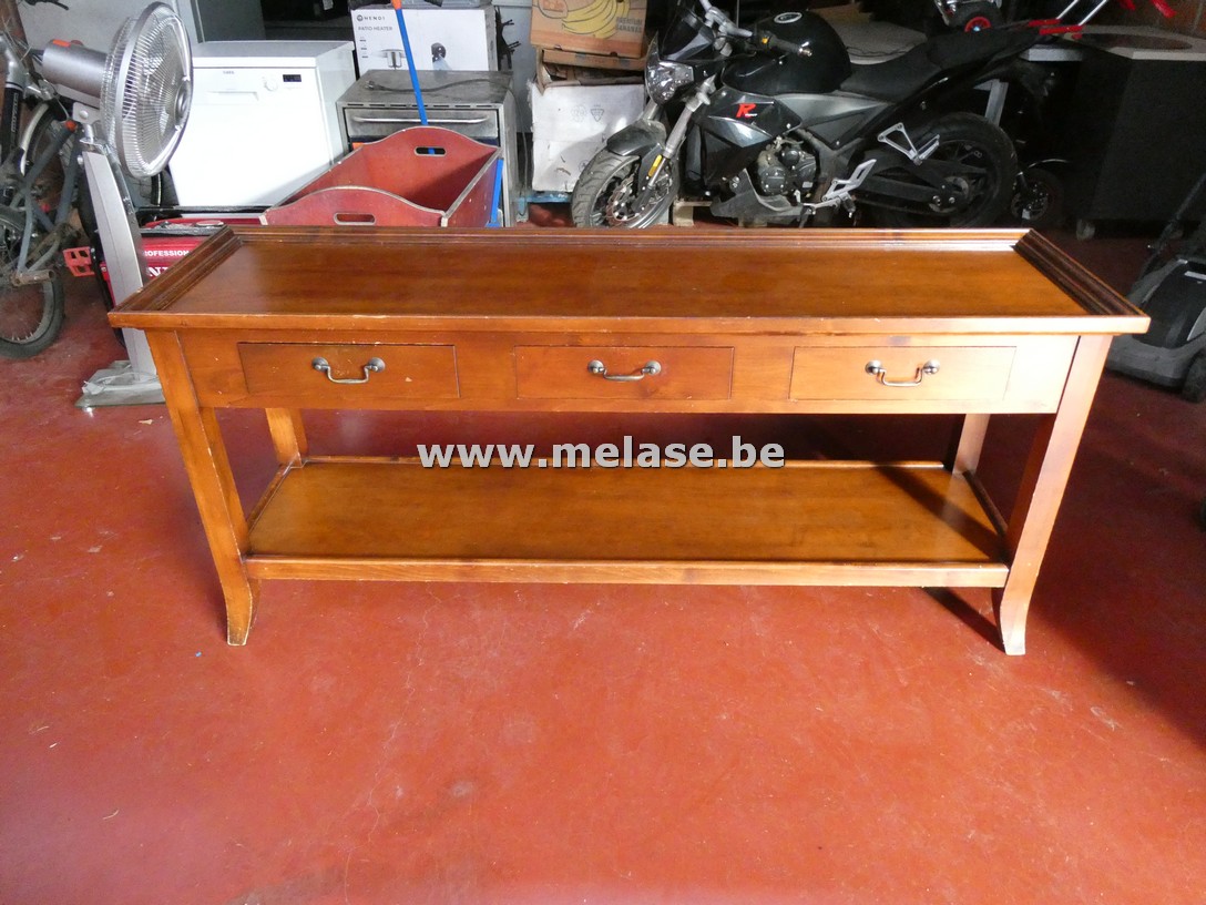 Haltafeltje/ dressoir "3 lades"