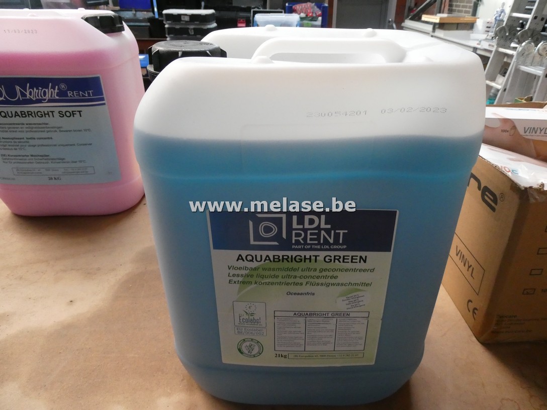 Wasmiddel "Aquabright Green"