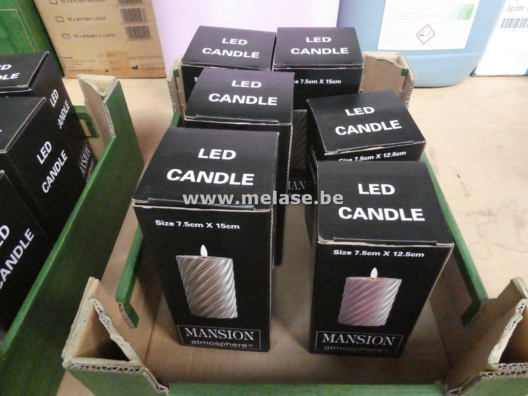 LEDkaarsen "Mansion"