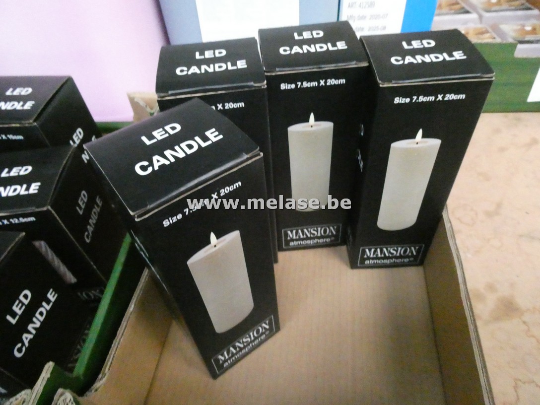 LEDkaarsen "Mansion"