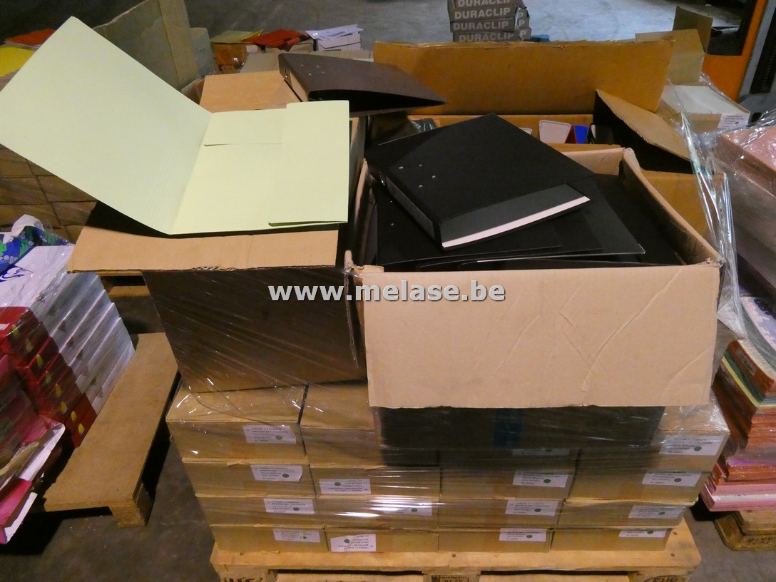 Pallet bureelmateriaal