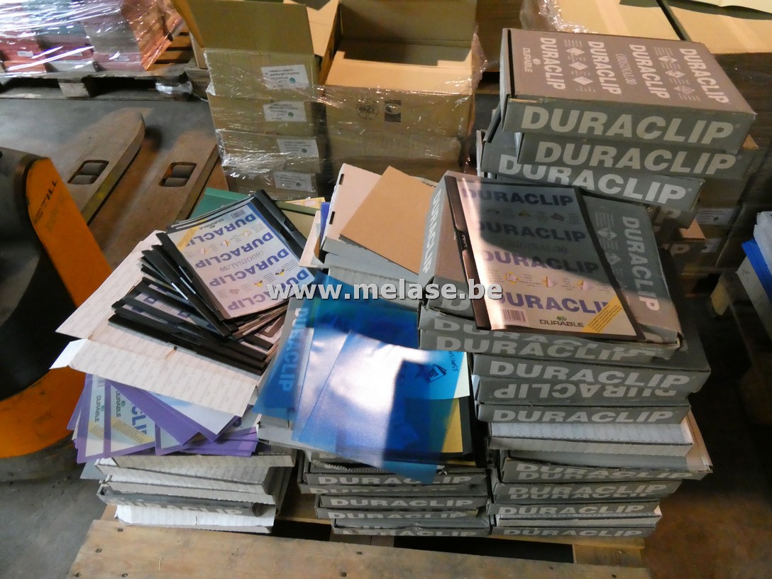 Pallet presentatiefolders en dossiermappen