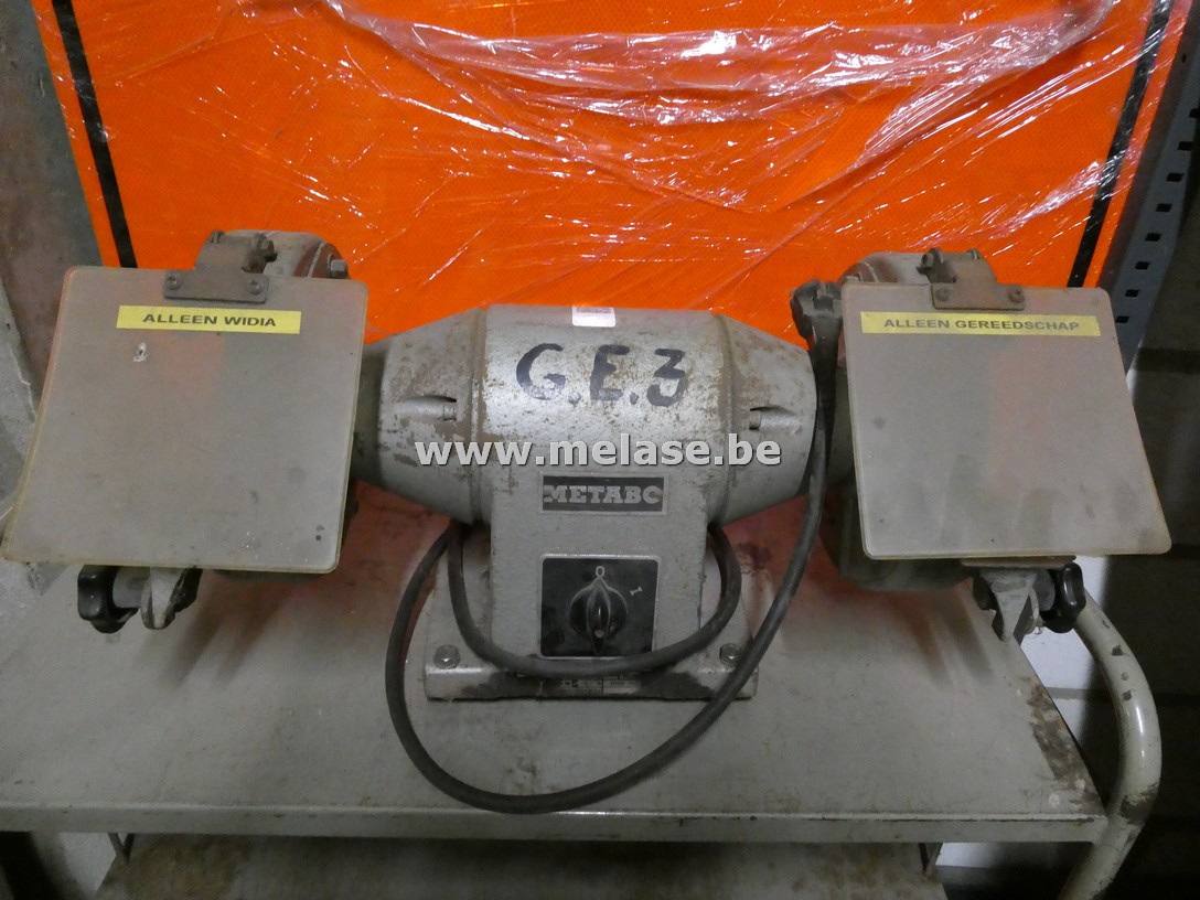 Dubbele tafelslijpmolen "Metabo"