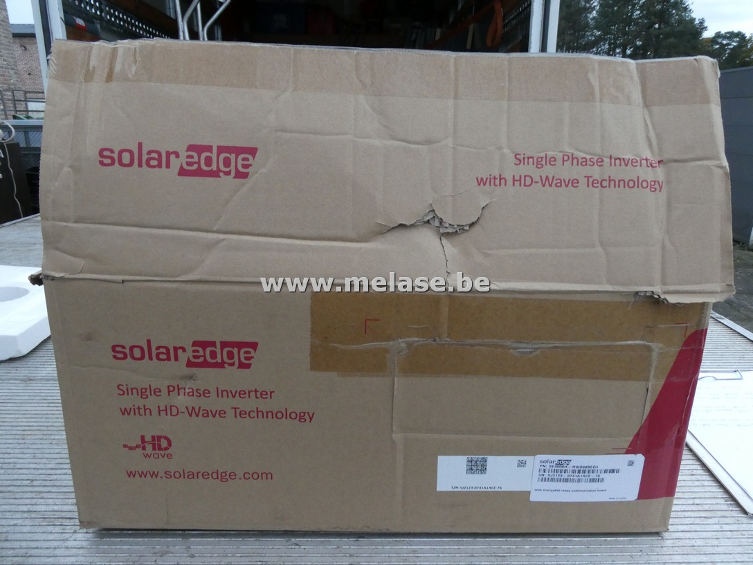 Single Phase inverter "Solar Edge"
