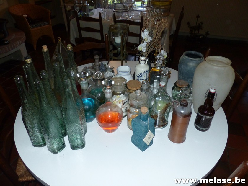 Lot decoratievaria "glaswerk"