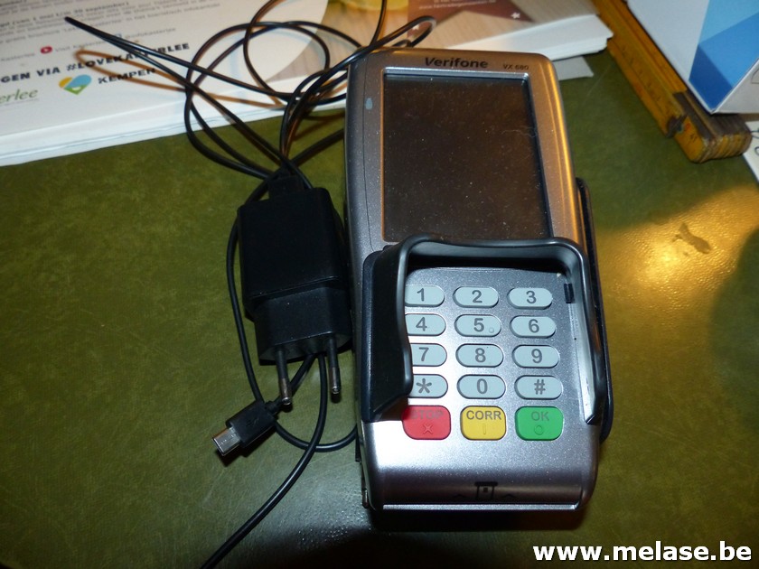 Bancontacterminal "Verifone"