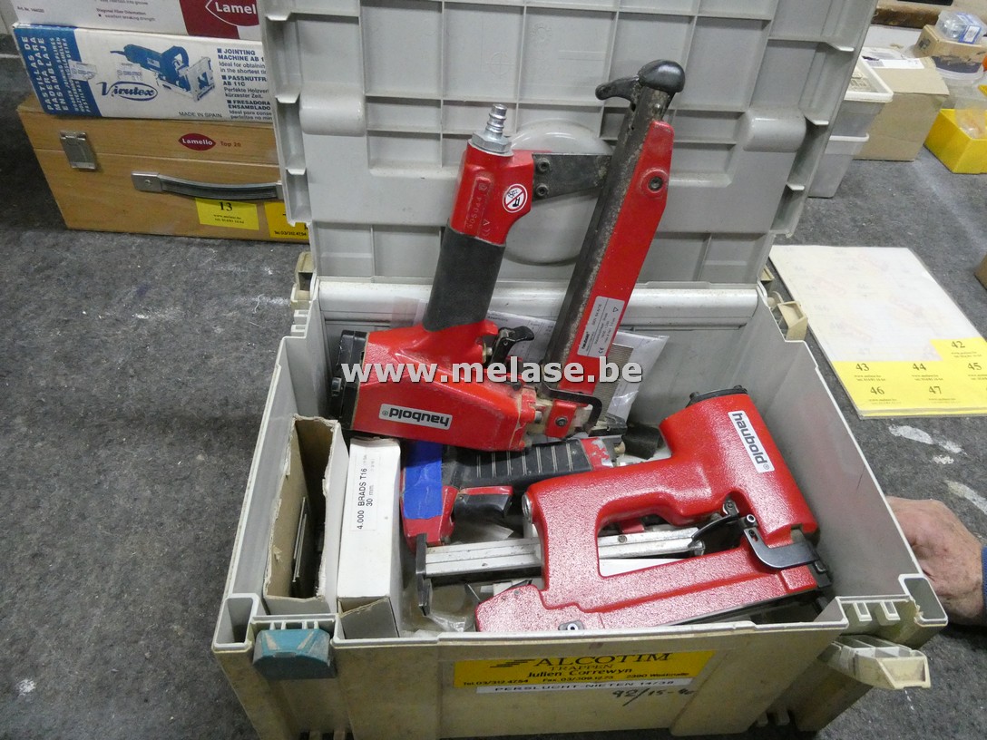 Niet/nagelpistolen "Haubold"