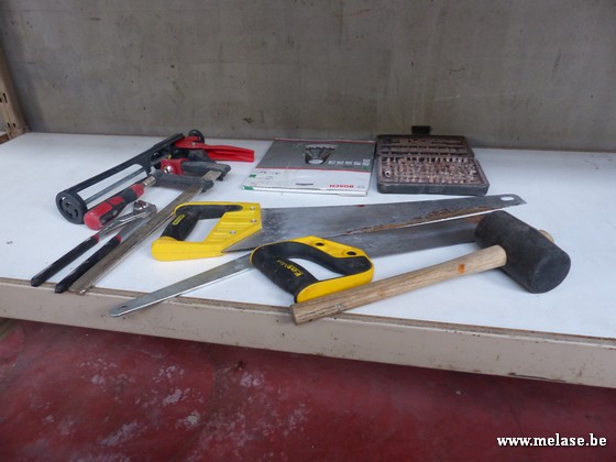 Divers handgereedschap