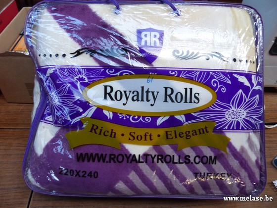 Deken "Royalty Rolls"