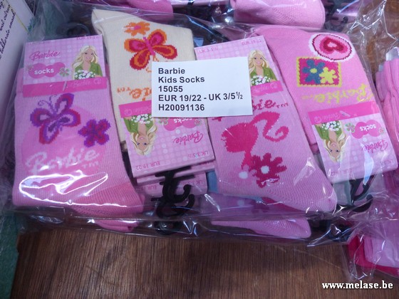 Meisjessokken "Barbie"