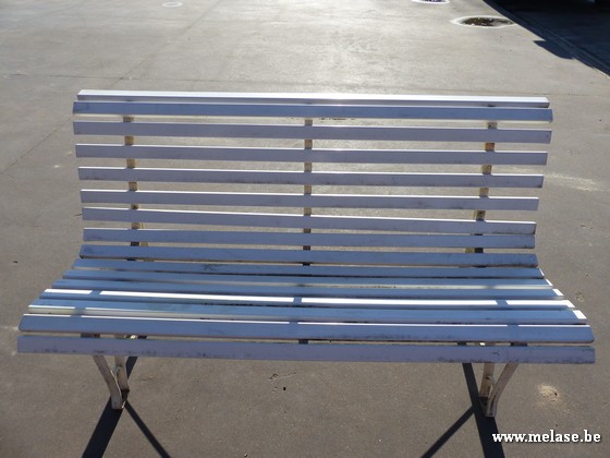PVC tuinbank