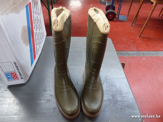 Rubber laarzen "groen"