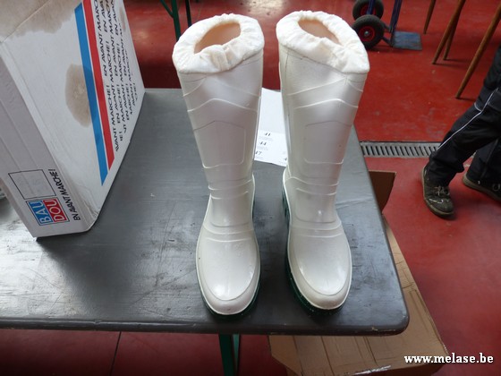 Rubber laarzen "wit"
