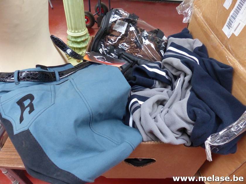 Paardrijkleding + paardendeken