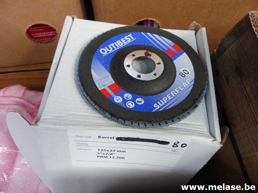 Schuurschijven"korrel 80"